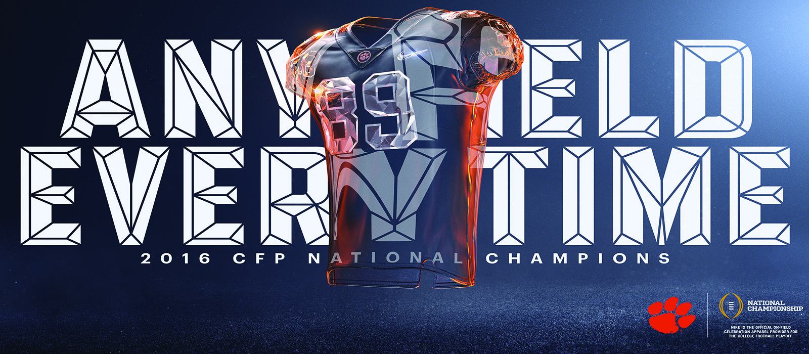 engineered to the exact specifications of championship athletes